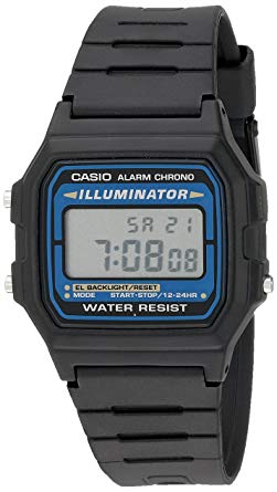 Reloj de pulso Casio caballero Negr F-105W-1AQ