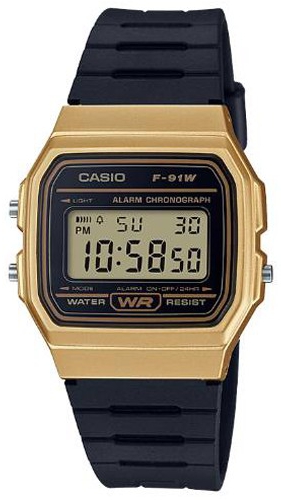 Reloj de pulso Casio caballero Negr F-91WM-9ACF