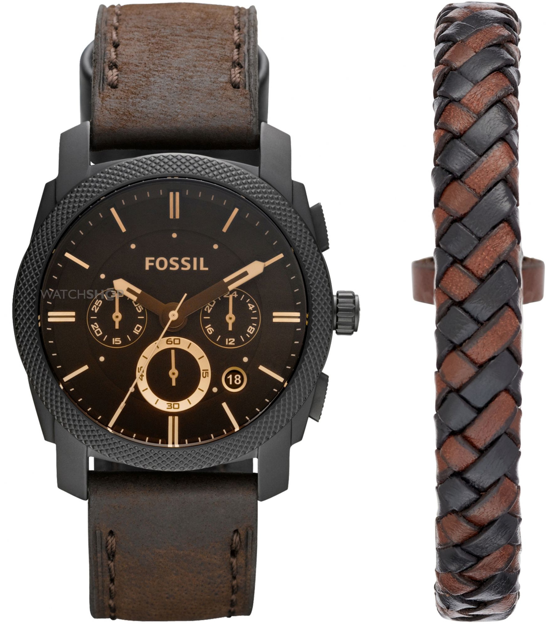 Reloj de pulso Fossil caballero FS5251SET