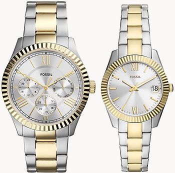 Reloj de pulso Fossil dama y cab FS5987SET