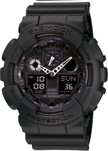Reloj de pulso Casio caballero Negr GA-100-1A1CR