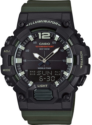 Reloj de pulso Casio caballero Negr HDC-700-3AVCF