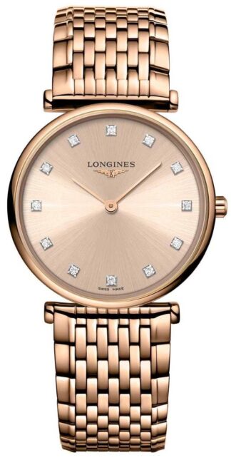 Reloj de pulso Longines dama rosa  L45121908