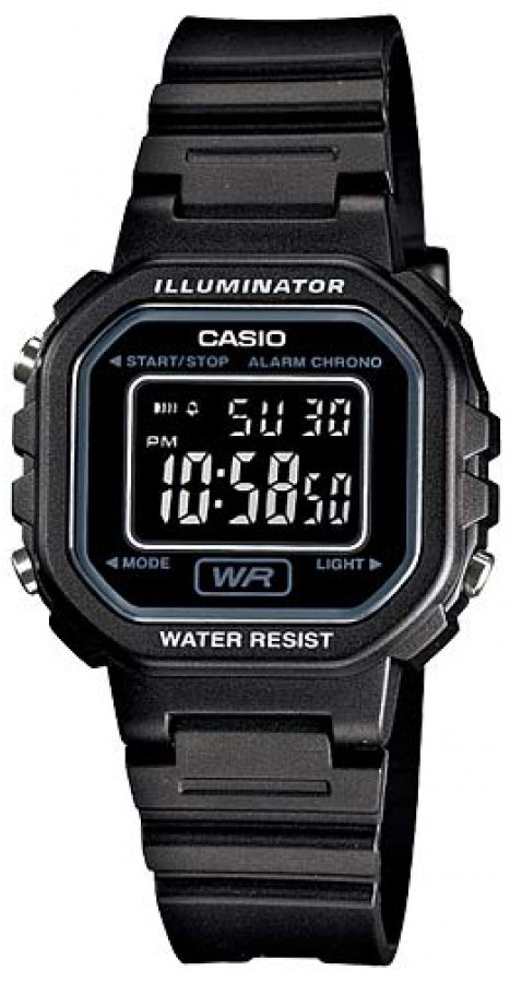 Reloj de pulso Casio dama Negro LA-20WH-1BDF