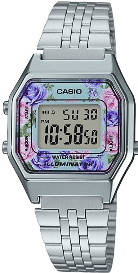 Reloj de pulso Casio dama Azul LA-680WA-2C