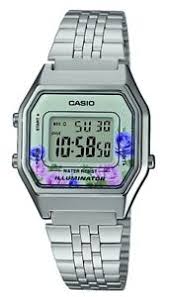 Reloj de pulso Casio dama Azul  LA-680WA-4C