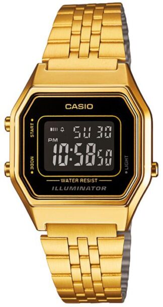 Reloj de pulso Casio dama Negro  LA-680WGA-1BDF