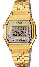 Reloj de pulso Casio dama Dorado  LA-680WGA-4CDF
