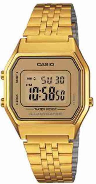 Reloj de pulso Casio dama Dorado  LA680WGA-9VT