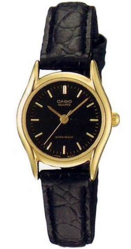Reloj de pulso Casio dama Negro  LTP-1094Q-1ARD