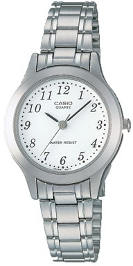 Reloj de pulso Casio dama Blanco  LTP-1128A-7BRD