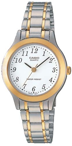 Reloj de pulso Casio dama Blanco PA LTP-1128G-7BRD
