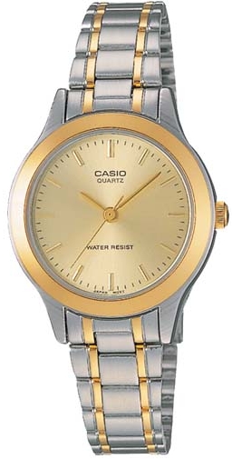 Reloj de pulso Casio dama Dorado  LTP-1128G-9ARD
