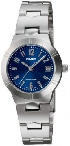 Reloj de pulso Casio dama Azul  LTP-1241D-2A2D