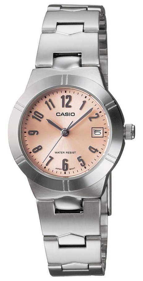 Reloj de pulso Casio dama rosa LTP-1241D-4A3D