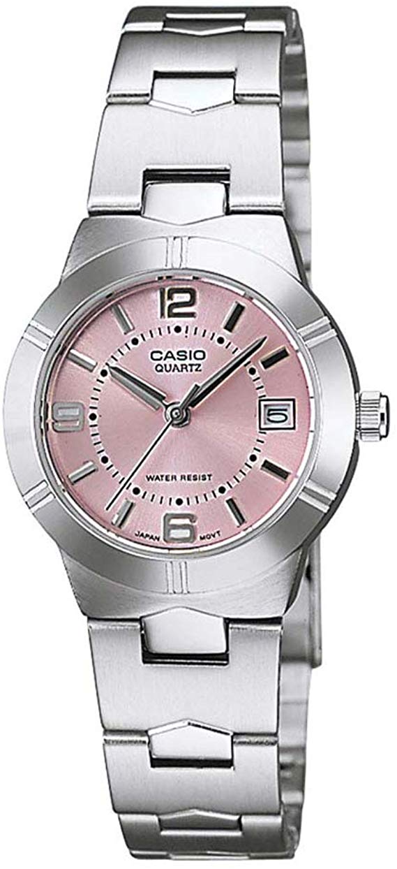 Reloj de pulso Casio dama rosa LTP-1241D-4ADF
