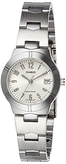 Reloj de pulso Casio dama Gris  LTP-1241D-7A2D