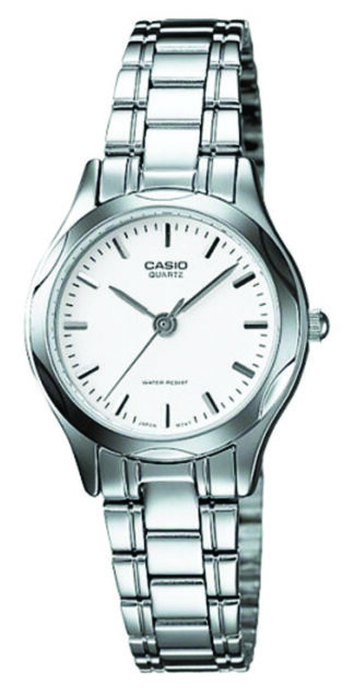 Reloj de pulso Casio dama Blanco  LTP-1275D-7ADF