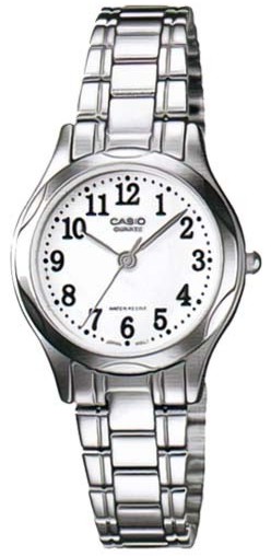 Reloj de pulso Casio dama Blanco  LTP-1275D-7BDF