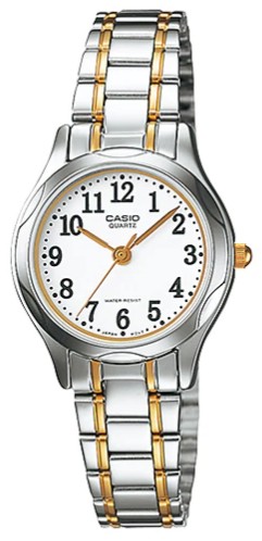 Reloj de pulso Casio dama Blanco  LTP-1275SG-7BD