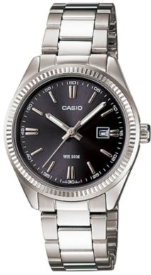 Reloj de pulso Casio dama Negro  LTP-1302D-1A1V