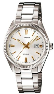 Reloj de pulso Casio dama Gris PAR3 LTP-1302D-7A2V