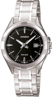 Reloj de pulso Casio dama Negro PAR LTP-1308D-1AVD