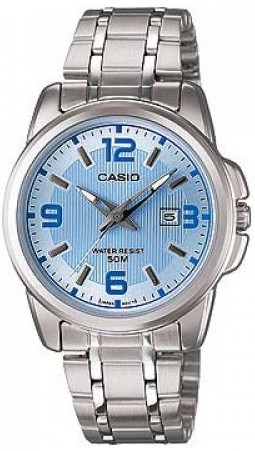 Reloj de pulso Casio dama Azul  LTP-1314D-2A