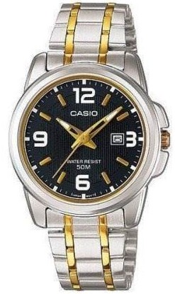 Reloj de pulso Casio dama Negro PAR LTP-1314SG-1AV