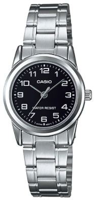 Reloj de pulso Casio dama Negro  LTP-V001D-1BUD