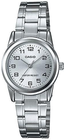 Reloj de pulso Casio dama Gris  LTP-V001D-7BUD