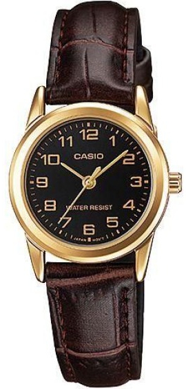 Reloj de pulso Casio dama Negro PAR LTP-V001GL-1BU