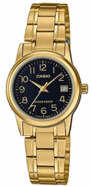 Reloj de pulso Casio dama Negro PAR LTP-V002G-1BUD