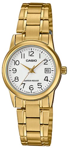 Reloj de pulso Casio dama Blanco PA LTP-V002G-7B2