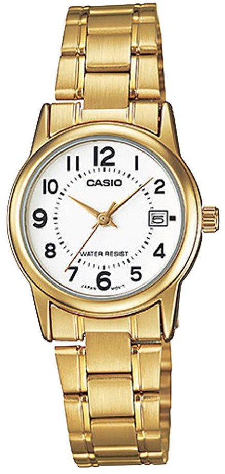 Reloj de pulso Casio dama Blanco PA LTP-V002G-7BUD