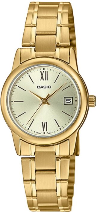 Reloj de pulso Casio dama Dorado  LTP-V002G-9B3U