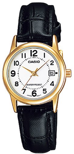 Reloj de pulso Casio dama Blanco  LTP-V002GL-7BU