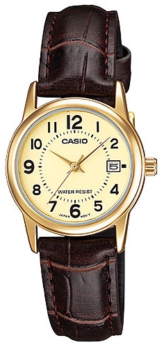 Reloj de pulso Casio dama Dorado  LTP-V002GL-9BU