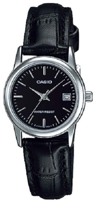 Reloj de pulso Casio dama Negro  LTP-V002L-1AUD