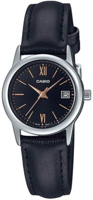 Reloj de pulso Casio dama Negro  LTP-V002L-1B3U