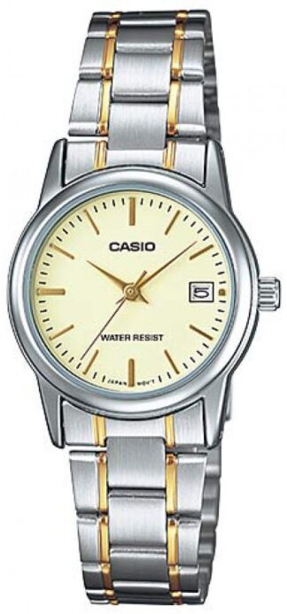 Reloj de pulso Casio dama Amarillo  LTP-V002SG-9AU