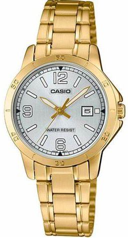 Reloj de pulso Casio dama Gris PAR1 LTP-V004G-7B2U