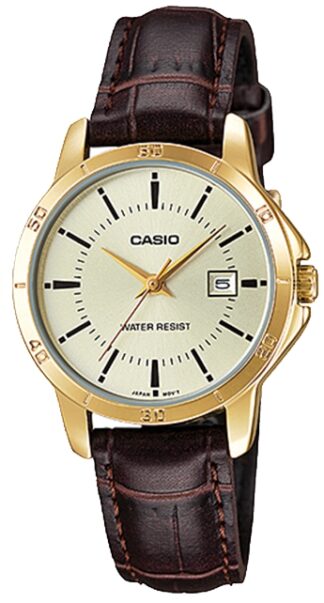 Reloj de pulso Casio dama Dorado  LTP-V004GL-9AU
