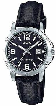 Reloj de pulso Casio dama Negro  LTP-V004L-1BUD