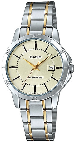 Reloj de pulso Casio dama Dorado  LTP-V004SG-9AU