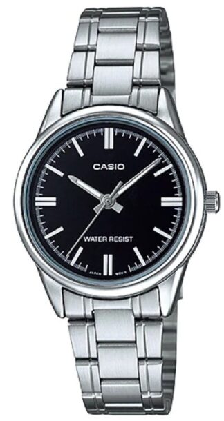 Reloj de pulso Casio dama Negro  LTP-V005D-1AUD