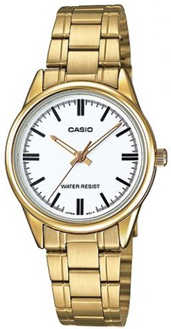 Reloj de pulso Casio dama Blanco  LTP-V005G-7AUD