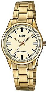Reloj de pulso Casio dama Dorado  LTP-V005G-9AUD