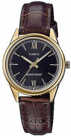 Reloj de pulso Casio dama Negro  LTP-V005GL-1B2