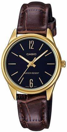 Reloj de pulso Casio dama Negro  LTP-V005GL-1BU